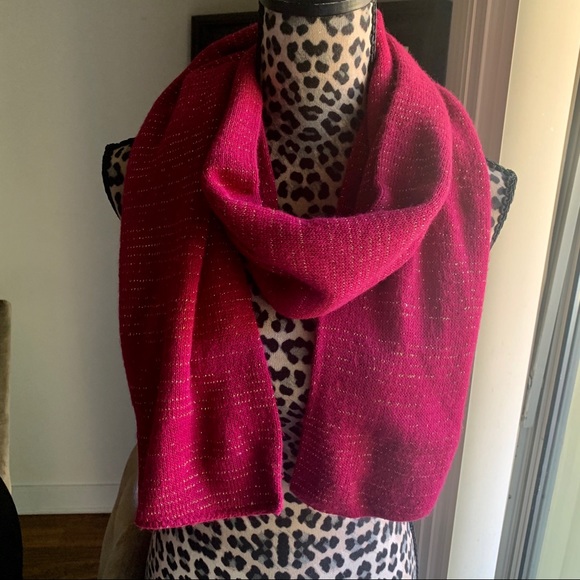 Urban Outfitters Pink‎ and gold scarf - Picture 1 of 7